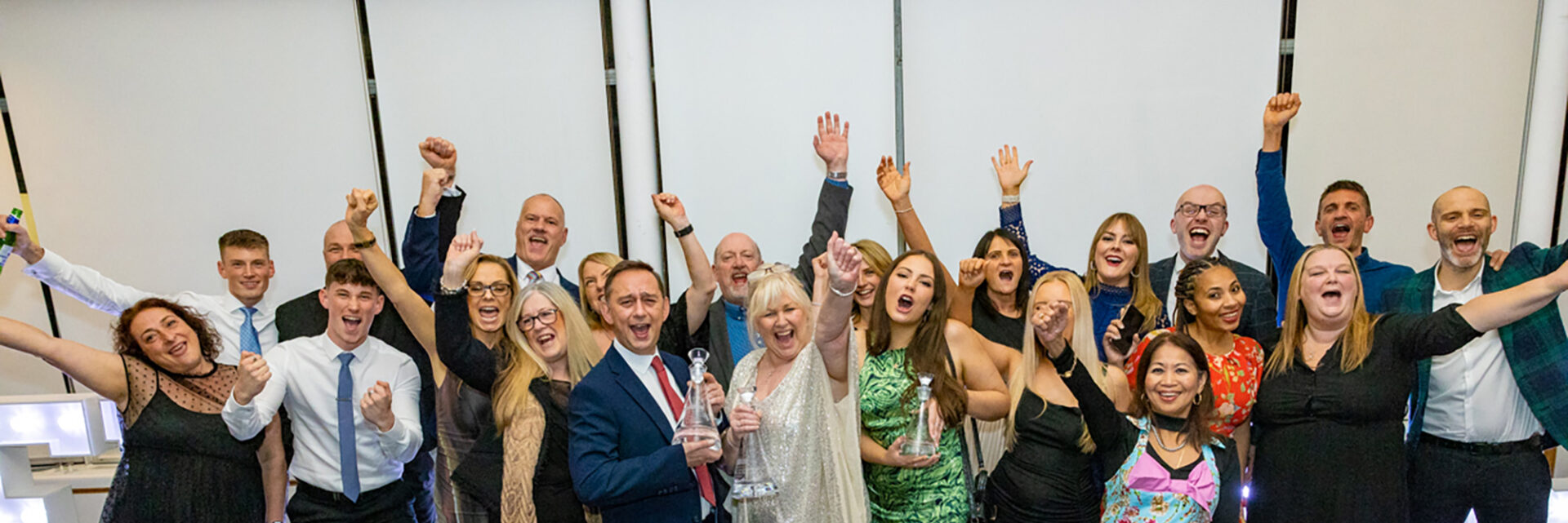 Team celebrate at FMBE